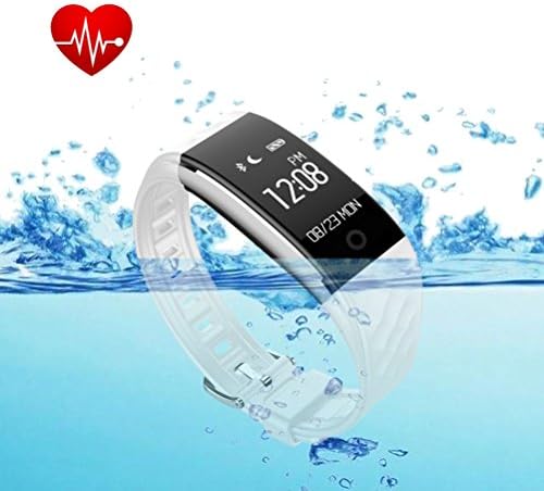 Fitness Tracker Waterproof with Heart Rate Monitor, Smart Bracelet with Wearable Pedometer,Activity Tracker for Kids,Women and Men, Sleep Monitor for iPhone 7 PLUS 8,Galaxy S8 and other Smartphones