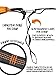 Hammock Suspension Tree Straps- Easy 16 Loops Straps – Lightweight Stretch Resistant Poly Webbed Strap With Triple & Carrying Bag - 500 Total Pounds- Universal Use For ENO, Grand Trunk (Orange)