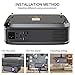 Video Projectors (Upgrade), GuDee Full HD Movie Projector for Home Theater, 5000L Overhead Projector for Business PowerPoint Presentations, Compatible with Laptop, Smartphone, HDMI, USBthumb 4