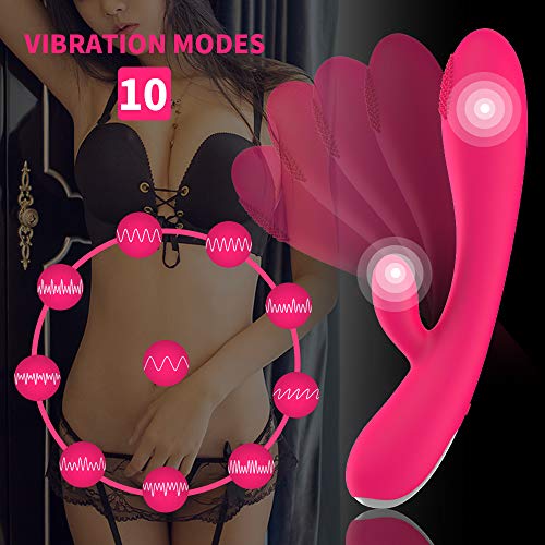 Wireless Therapeutic Wand Massager Magnetic Rechargeable Personal Massage Sticks with 10 Vibration modes,Whisper Quiet Waterproof Mini sized Body Massage Easy to Carry for Travel or a Business Trip