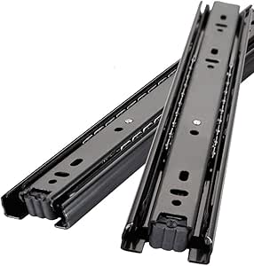 Carril guía-16 Pulgadas 40 cm riel Deslizante silencioso de Tres