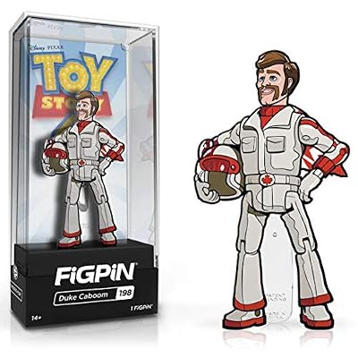 FiGPiN Toy Story 4 Duke Caboom – Sammel-Pin Mit Premium-Display Case, Ein Must-have Für Disney-Fans