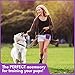 Pet Parade Boutique Dog & Puppy Treat Pouch, Training Treat Bag with Built-in Waste Bags Dispenser, Shoulder Strap & Extended Waist Belt