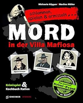 Unbekannt Gmeiner 581581 - Mord in der Villa Mafiosa, Kriminalspiel