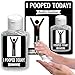 I Pooped Today Hand Sanitizer – 2 oz Sanitizer Silly Poop Gifts for Any Occasion Gag Gifts for Men Stocking Stuffers for Friends Constipation Relief Over the Hill Happy Poop Retirement