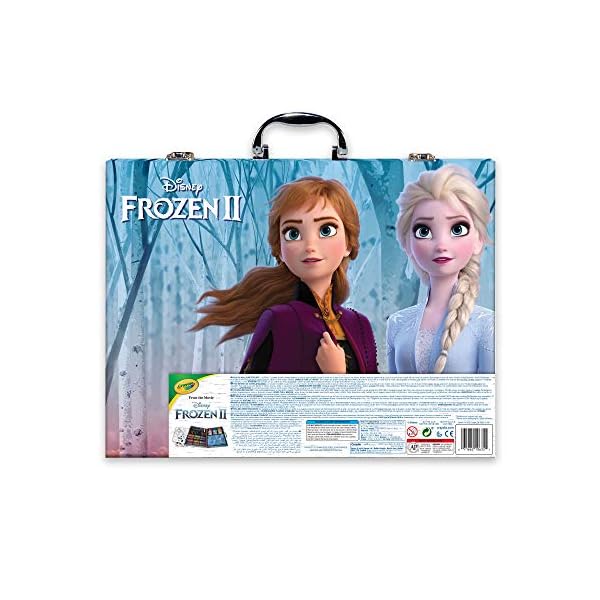 Crayola-Inspirational-Art-Case-Frozen-2-100-Pieces Crayola Inspirational Art Case Frozen 2 - 100 Pieces