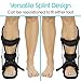 Vive Hard Plantar Fasciitis Night Splint and Trigger Point Spike - Stabilizer Brace Relieves Inflammation - Foot Support Boot Features Adjustable Hook and Loop Straps for Achilles Pain Relief
