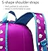 Kids School Backpacks for Girls School Bags Bookbags for Children (Purple&Blue)