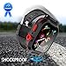 Apple Watch Series 4/5 Case 44mm, iWatch 4 44mm Waterproof Case with Screen Protector 44mm Case Shockproof Full Body Rugged 2 TPU Soft Band with Case for Apple Watch Series 5/4 44mm (Black&Red)
