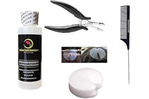 Fusion Kits Remover Super Act with Pliers for Keratin Bonds Tail Comb Heat Shield Protectors Breaker Tools Set
