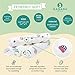 Muslin Swaddle Blankets for Baby - 4 Swaddles - 100% Organic Cotton - Unisex Color Pack for Boys and Girls - Newborn, Infant and Toddler - 47x47