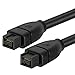 Cmple - 9 PIN/ 9PIN BETA FireWire 800 - FireWire 800 Cable - 3FT, Black