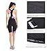 BALEAF Women's 3D Padded Bike Bicycle Cycling Bib Shorts Back Pocket Black Size M