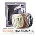 Spiral Hair Ties for Women by Rejawece, Elastic Coil Hair Ties for Girls, Elastic Hair band bands for women's hair,Phone Cord Hair Ties No Crease - 10pcs with 5 Colors set