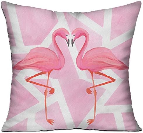 Gzhouqube Pink White Watercolour Tile Pattern Desktop Wallpaper Background Pillow Cushions Cover 1818 Inches Throw Pillow Cover For Sofa Office Decorative Pillowslip Gift Ideas Household Pillowcase
