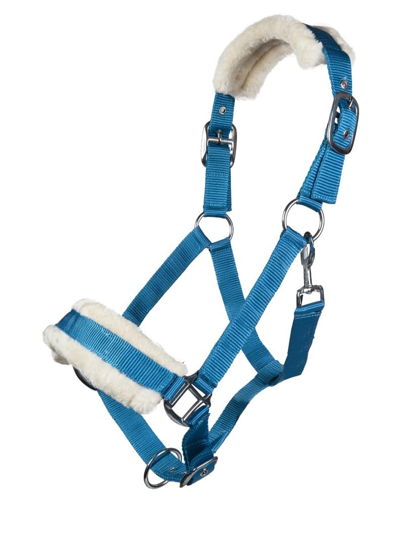 HKM Halters-11796 Turquoise Pony