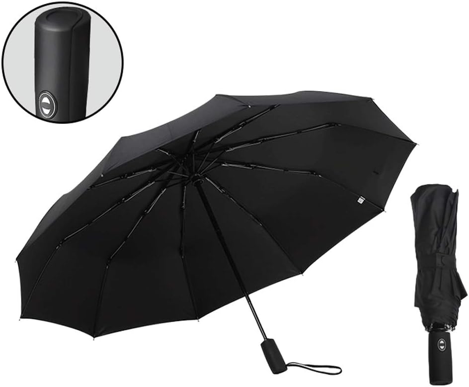 Jiji Umbrella Compact Travel Umbrella Windproof Reinforced Canopy