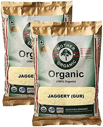 Mother Organic 100% Pure Fresh Jaggery (Gur) - 500gm