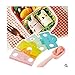 Witkey 5 Pcs ! Bento Accessories Bears Seals Bunny Chick Bear Shape DIY Rice Ball Mould Korean Laver Take Boarder Sushi Mold Sandwich Mold Mould Cutter Stamp