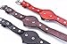 Fat Cat Sales Live to Ride Men's Leather Biker Bracelet(Black)