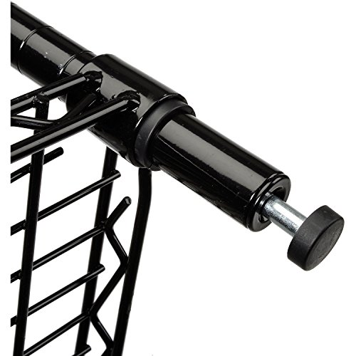 Nexel Economy Adjustable Wire Shelving Unit, 4 Tier, NSF Listed