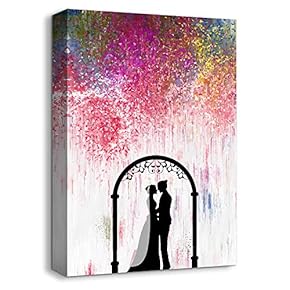 Romantic Rainy Day Home Artwork for Living Room Bedroom