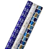 Hallmark Tree of Life Hanukkah Wrapping Paper