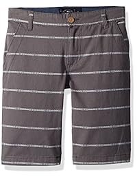 Lucky Brand - Pantalones cortos de sarga para niño
