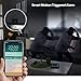 Luowice Hidden Camera Mini Spy Camera Indoor WiFi 1080P HD Wireless Portable Small Nanny Cam with Two-Way Audio and Night Vision Motion Detection IP Security Camera Built-in Battery Cloud Storage, Black