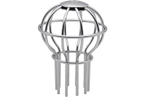 Gutter Guard, 304 Stainless Steel Roof Drain Drainage Ditch, Anti-Blocking Mesh Cover, Gutter Protection,Outdoor Roof Blockin
