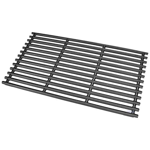 Uniflasy 17 Inches Matte Cast Iron Cooking Grid Grates for Charbroil