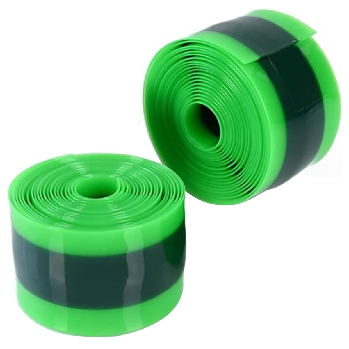 GIONAR Bike Tire Liner, Bike Inner Tube Protector, Anti-puncture Protection Compatible with 12" 16" 18" 20" 24" 26" 27.5" 29", 2 Pcs (Dark Green)