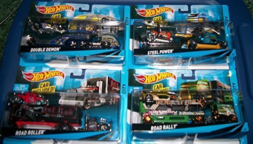 hot wheels truck and trailer