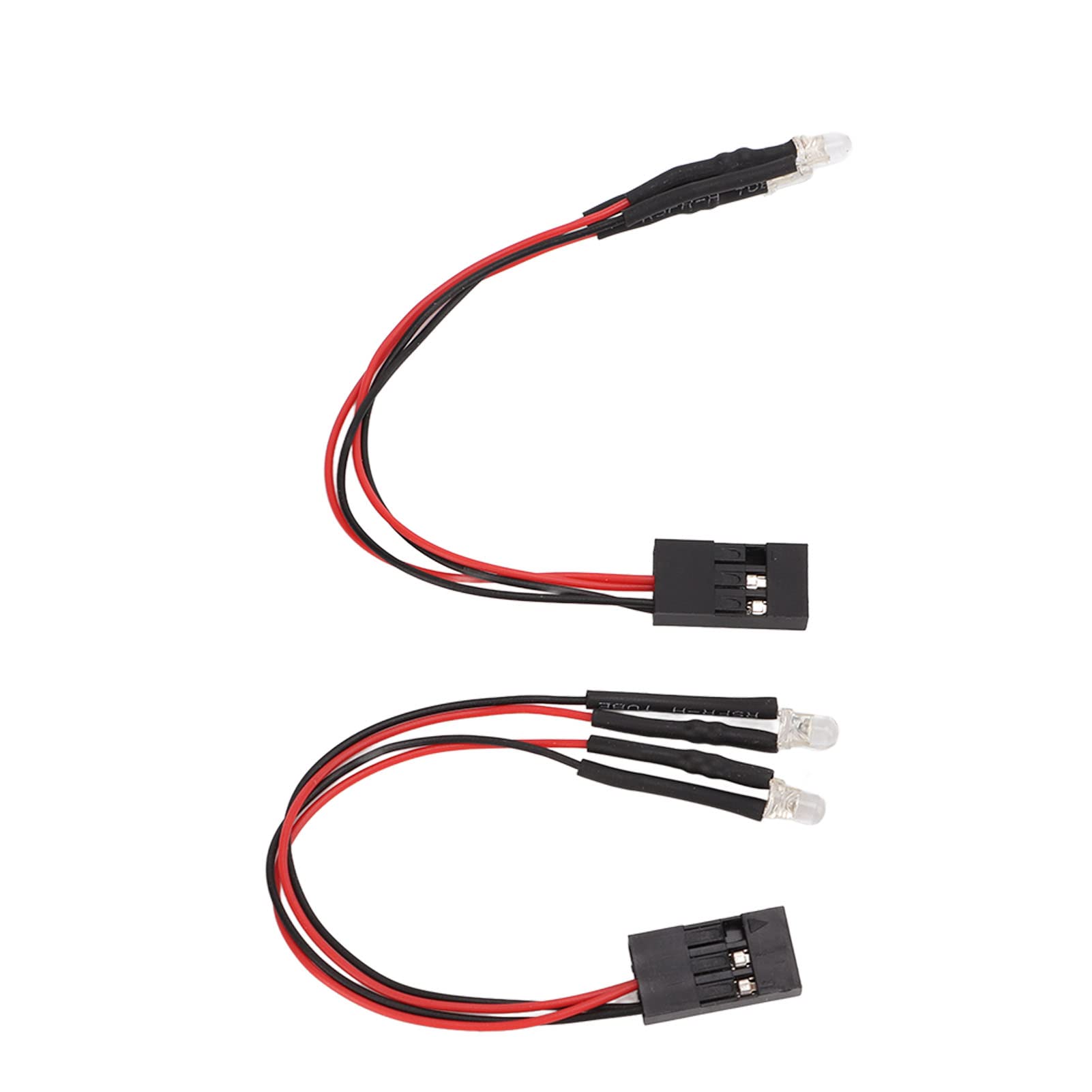 2Pcs RC Car LED Light, RC Modified Car Lights for Axial Scx24 for 1/24 1/18 RC Car