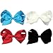 Shemay Grosgrain Ribbon Boutique Big Hair Bows Alligator Clips for Baby Girls Toddlers Teens Women Kids Barrettes 20pcs