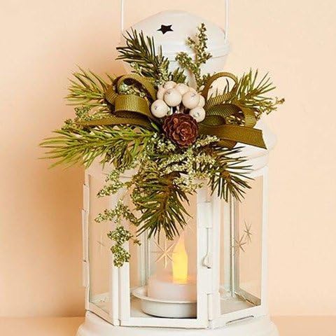 Harvest of Barnstable Enchanted Forest Metal Lantern