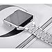 bayite Metal Bands with Frame Compatible Fitbit Blaze, Rhinestone Bling Replacement Accessory Bracelet Women, Silver