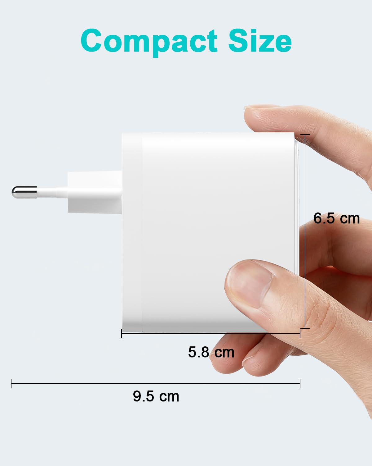 100W USB C Ladegerät Kompatibel mit MacBook Pro 16 14 Zoll MacBook Air 15 13 Zoll 2025 2024 2023 2022 2021 2020 2019 2018 M4 M3 M2 M1, 2M 5A USB-C Ladekabel (White) 5