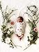 embé 2-Way Starter Baby Swaddle, 6-14 lbs, Newborn Swaddle Sack 0-3 Months, Zip & Velcro Swaddle 0-3 Months Baby Swaddles Wrap, Hip Healthy, Infant Swaddle - Clustered Flowers