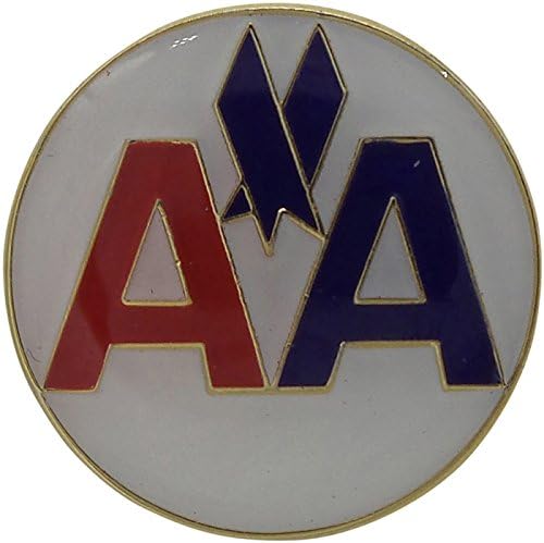 American Airlines Round Pin