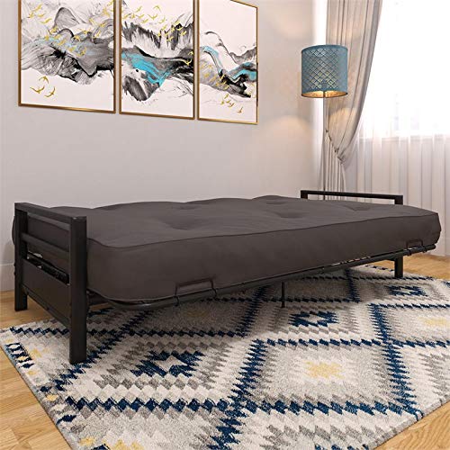 DHP Mabel Metal Futon Frame in Black Pricepulse