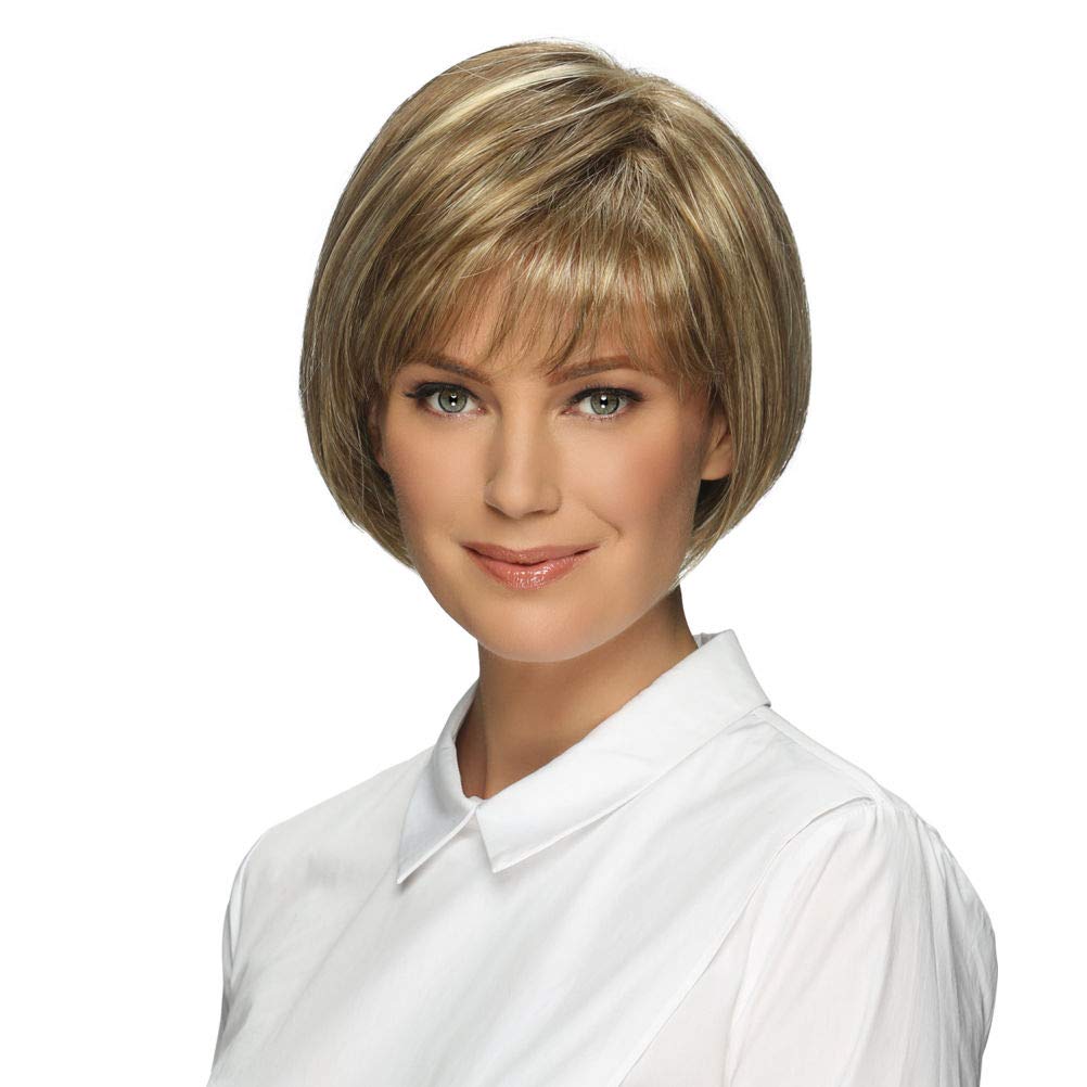Estetica Design ELLEN SILKY CHIN LENGTH PAGE W/FULL Womens Wig RH268 Color