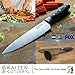 Kaizen Cutlery 3 Piece Sharp Chef Knife Bundle, 8 Inch Chefs Sushi Kitchen Knives Chef's Collection, Steel