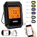 HAUEA Meat Thermometer Bluetooth, BBQ Thermometer Smart Cooking Bluetooth Thermometer with 6 Probes for Smoker Grilling Oven Kitchen, Support iOS & Android, FDA approved (Carrying Case Included)