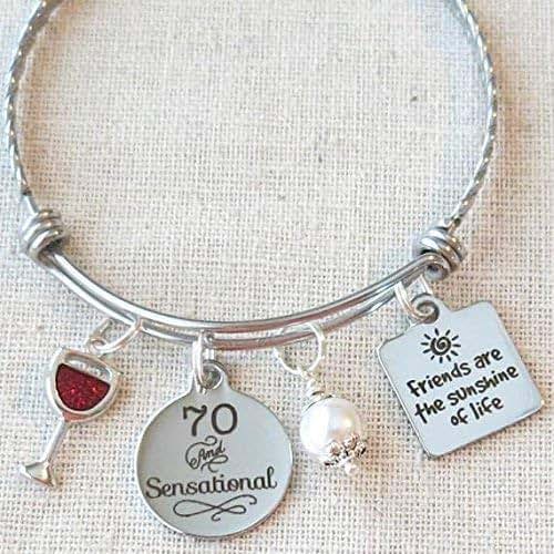 Amazon.com: Milestone 70th Birthday Gift for Friend, 70th ...