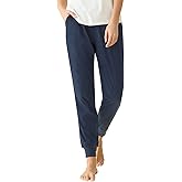 Latuza Women's Cotton Pajama Joggers Knit Lounge Pants