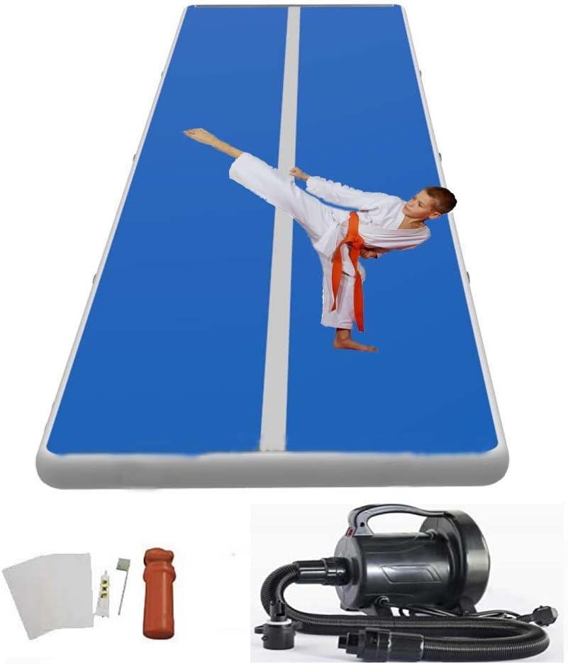 ZIYU Large Air Track Inflatable Tumbling Track for 20ft 40ft 50ft 4m 6m 12m 15m 20 and More Big Size air Track and Colors