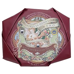 La Fabbrica del Panforte – Original Panforte of Siena 250gr (Panforte Panpepato)