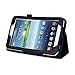 For Tab 3 7.0 Case, HP95(TM) Premium Stand UP Folio Leather Case Cover For Samsung Galaxy Tab 3 7.0