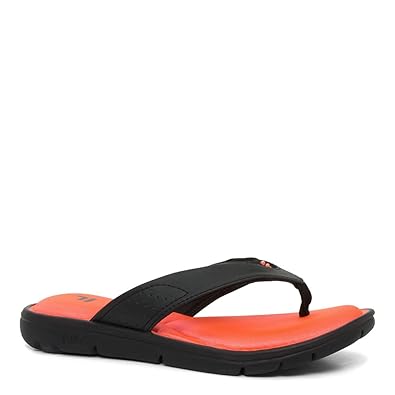 fila sandals orange